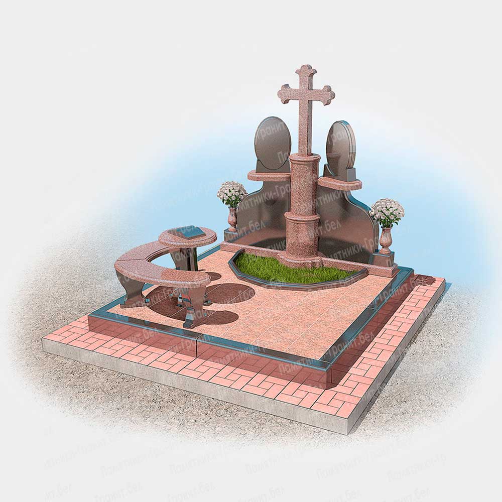 Гранитный памятник в Острино